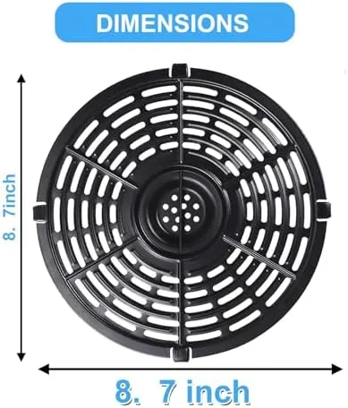 Close look at the Air Fryer Grill Pan for Power XL 5QT Air fryer build quality
