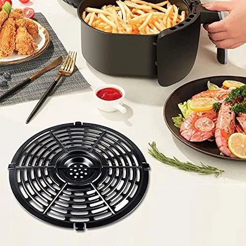 Another view of the Air Fryer Grill Pan for Power XL 5QT Air fryer
