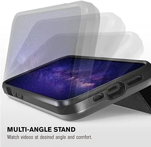 The VENA vCommute for iPhone 14 Wallet Case, Black Slate | in real use