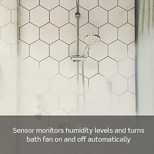 The Leviton Humidity Sensor Switch for Bathroom Exhaust Fan, Automate Ventilation in real use