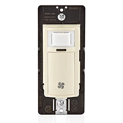 Leviton Humidity Sensor Switch for Bathroom Exhaust Fan, Automate Ventilation, Air Circulation, Moisture Control Review: Tested and Rated