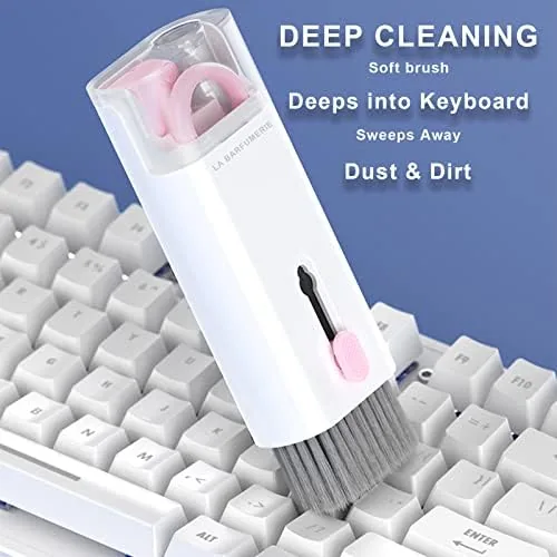 Close look at the Electronics Cleaner Kit. Keyboard Brush, Airpod Cleaning Tool, Phone Screen build quality