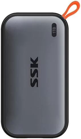 SSK Portable SSD 1TB External Solid State Hard Drive USB C Up to 1050MB/s Review: Tested and Rated