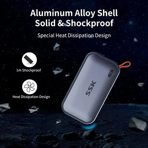 The SSK Portable SSD 1TB External Solid State Hard Drive USB compared in context
