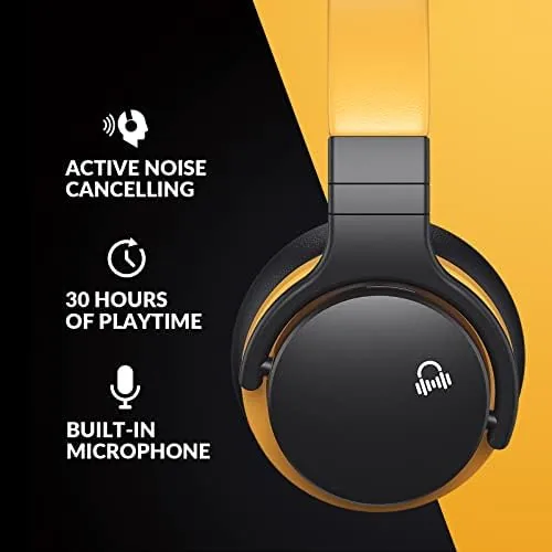 Close look at the MOVSSOU Million Sold Classic E7 Active Noise Cancelling Headphones | build quality