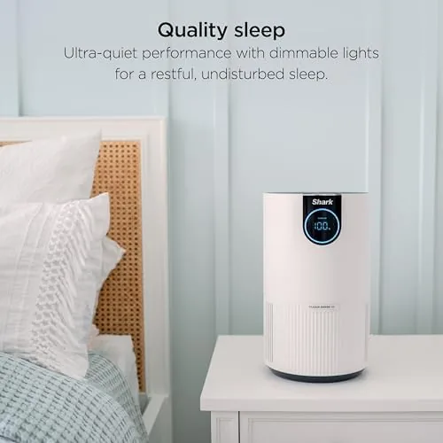 The Shark Clean Sense Air Purifier with Pet Filter, HP102PET, White in real use