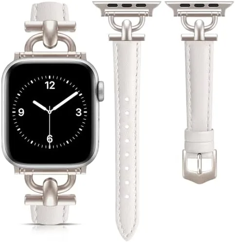 The leather band worn at a formal dinner setting with gold accessories