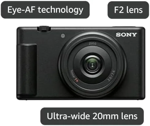 The ZV-1F screen showing the background defocus mode in action