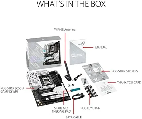 Test bench with the ROG Strix B650-A running a network throughput test