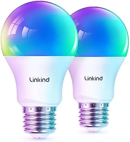 Overview of the Linkind Matter Smart Light Bulbs, Work with Apple Home, Alexa