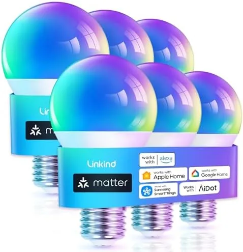 Linkind Matter Smart Light Bulbs Review: Apple Home, Alexa, and Siri in One Pack