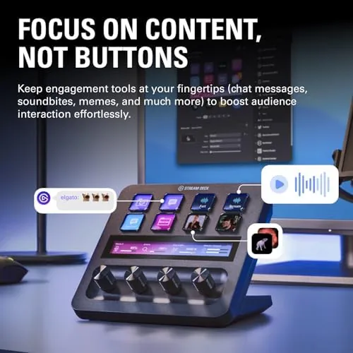 The Elgato Stream Deck +, Audio Mixer and Studio Controller | compared in context