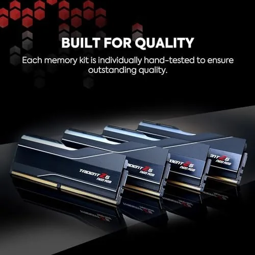 Another view of the G.SKILL Trident Z5 Neo RGB Series DDR5 RAM (AMD EXPO)
