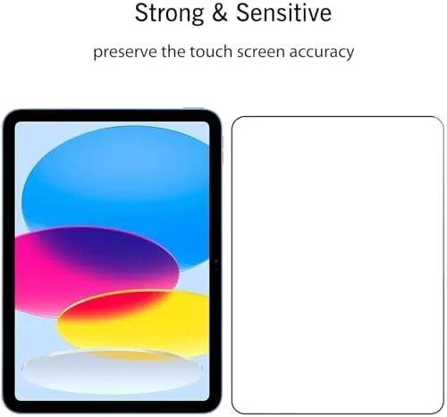 iPad with Ailun protector in use with the Apple Pencil