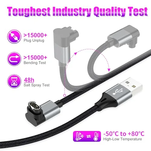 The AGVEE 2 Pack 3.3ft Charger for Garmin Watch, L-Shape Charging compared in context