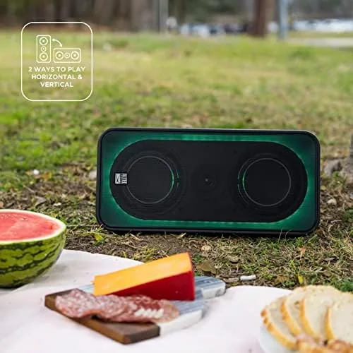 Another view of the Altec Lansing - Portable Bluetooth Speaker, 180W RMS, Deep Bass Subwoofer