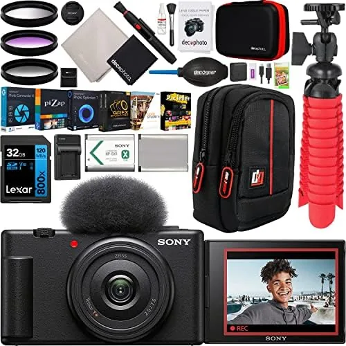 Overview of the Sony ZV-1F Vlog Camera with 4K Video & 20.1MP for