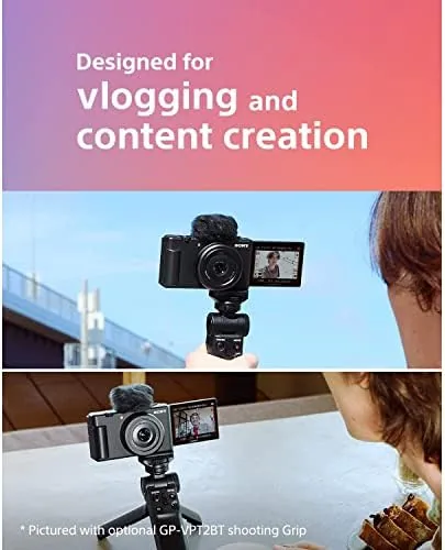 The Sony ZV-1F Vlog Camera with 4K Video & 20.1MP for in real use