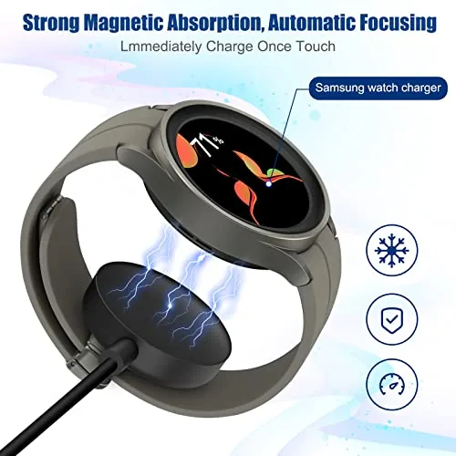 The 2 in1 Samsung Watch Charger,25W USB C Fast Charger Compatible in real use