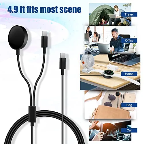 Testing the 2 in1 Samsung Watch Charger,25W USB C Fast Charger Compatible over two weeks