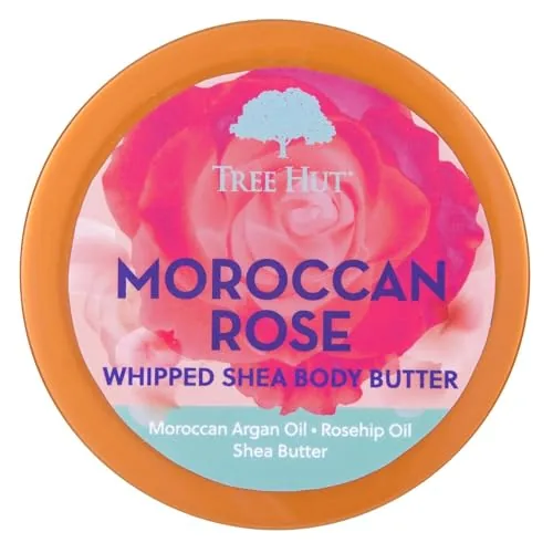 Close look at the Tree Hut Moroccan Rose Whipped Body Butter with Shea Butter build quality