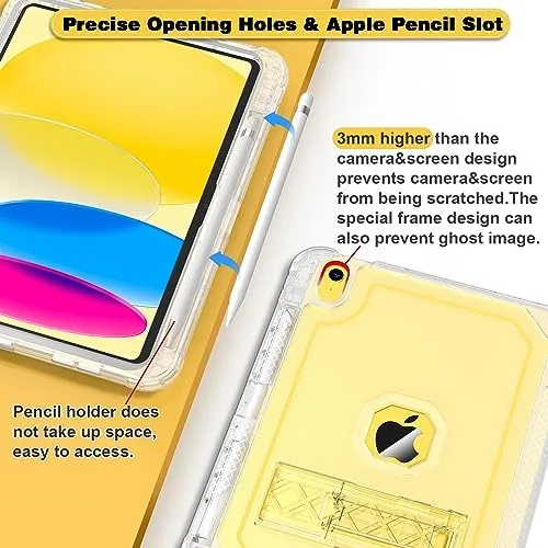 Another view of the ZoneFoker for iPad A16 Case 11th Generation 11" /10th Gen