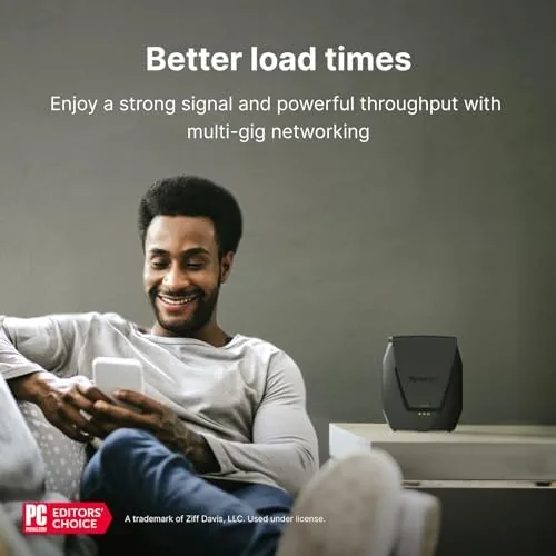 Close look at the Synology WRX560 - Dual-Band Wi-Fi 6 Router, 2.5Gbps Ethernet, VLAN build quality