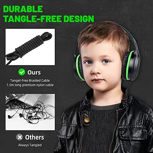 The UKELALA U2 Wired Headphones for Kids for School Boys Girls compared in context
