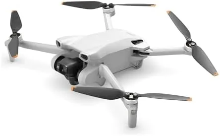 The DJI RC controller screen displaying a live low latency video feed