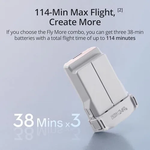 The DJI Mini 3 beside a Mini 3 Pro and a larger prosumer drone