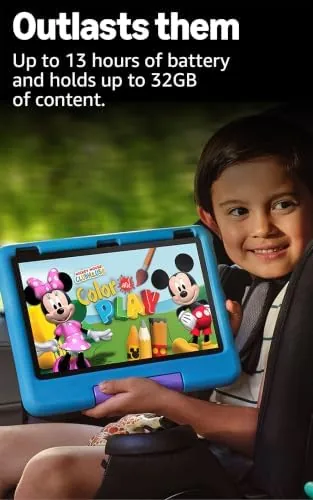 Testing the Amazon Fire HD 10 Kids tablet (newest model) ages 3-7 over two weeks