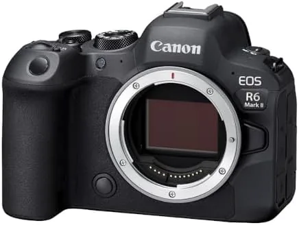 Close look at the Canon EOS R6 Mark II Mirrorless Camera (Body Only), Full-Frame build quality