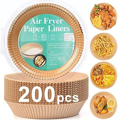 200pcs Air Fryer Disposable Paper Liner, Non-Stick Disposable Air Fryer Parchment Paper Liners, Baking Review: Tested and Rated