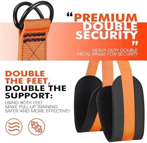 Testing the HPYGN Two Foots Pull Up Assistance Bands, Heavy Duty Resistance over two weeks