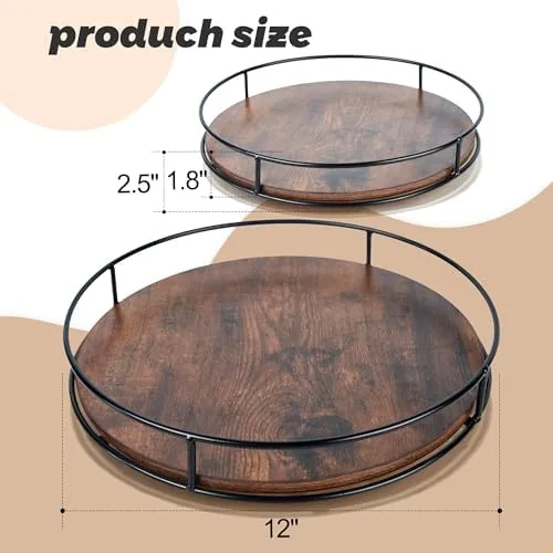 The lazy susan spinning on the counter during meal preparation