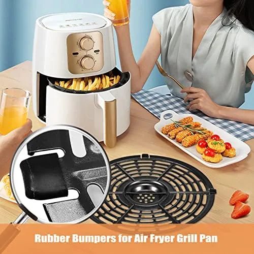 Testing the ZuKaYeHome Air Fryer Replacement Parts, 4 Pieces Premium Silicone Bumpers over two weeks