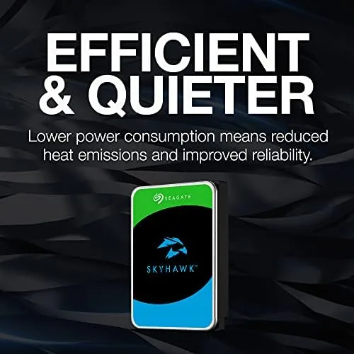 Testing the Seagate Skyhawk 8TB Video Internal Hard Drive HDD ,  3.5 over two weeks