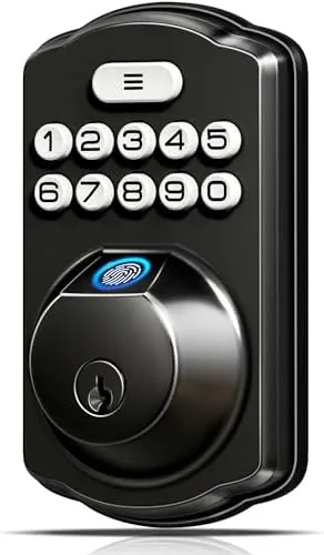 Veise KS02A Fingerprint Deadbolt Review: Keyless Entry for the Front Door