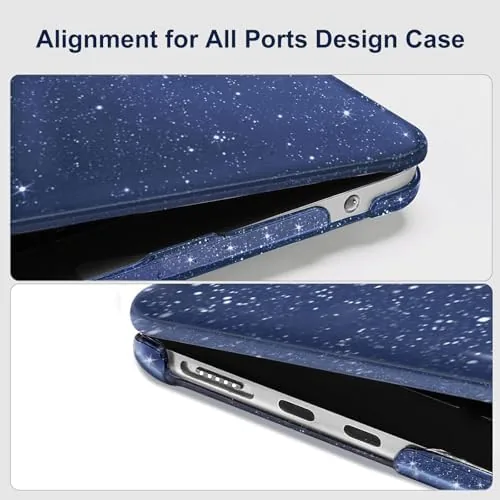 The MOSISO Compatible with MacBook Air 13 inch Case M5 M4 in real use