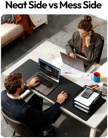 The YSAGi Leather Desk Protector, Office Mat, Large Mouse Mat, Non-Slip compared in context