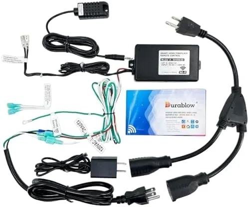 Overview of the Durablow SH4002D WiFi On/Off Remote Control for Gas Fireplace Valve