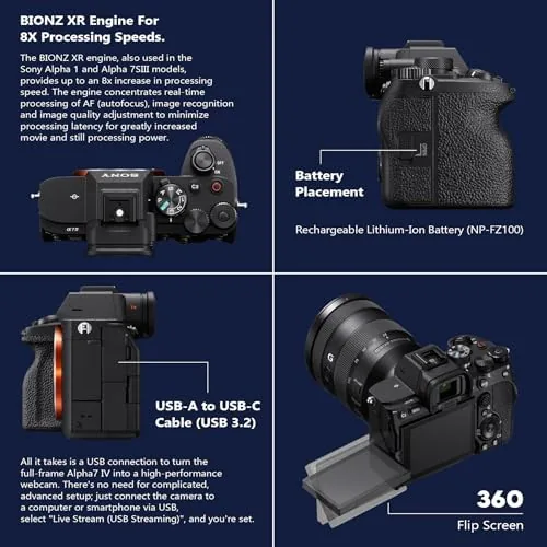 The Sony Alpha a7 IV Full Frame Mirrorless Interchangeable Lens Digital in real use