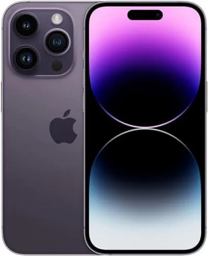 Overview of the Apple iPhone 14 Pro, 128GB, Deep Purple - Unlocked (Renewed)