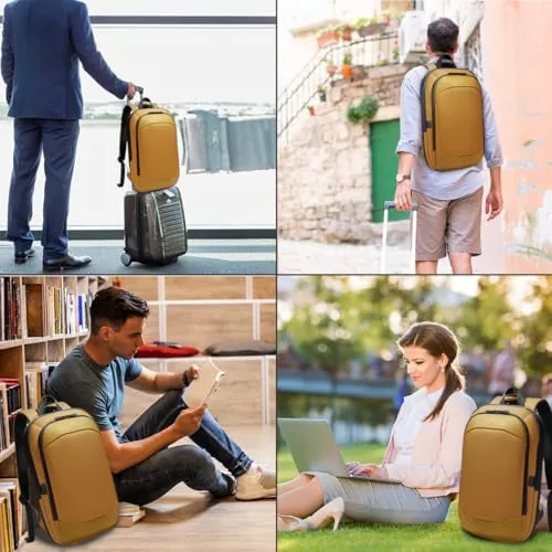 Testing the hk Business Backpack for Men, Slim & Expandable Backpack for over two weeks