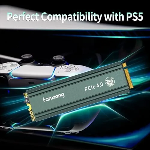 The fanxiang S660 PCIe 4.0 1TB NVMe M.2 SSD for PS5 in real use