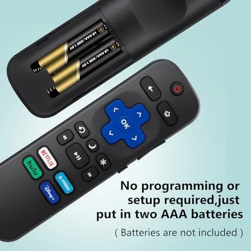 Spare remote stored in a drawer ready for use