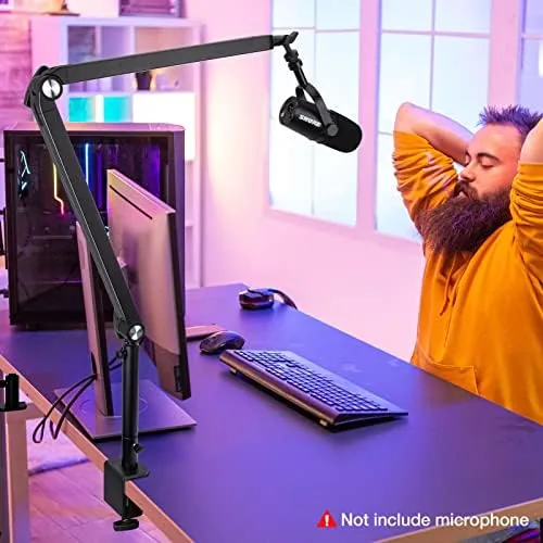 Another view of the Blue Yeti Boom Arm with Extension Tube - Mic Boom
