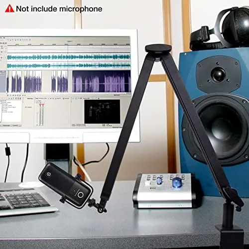 The Blue Yeti Boom Arm with Extension Tube - Mic Boom compared in context