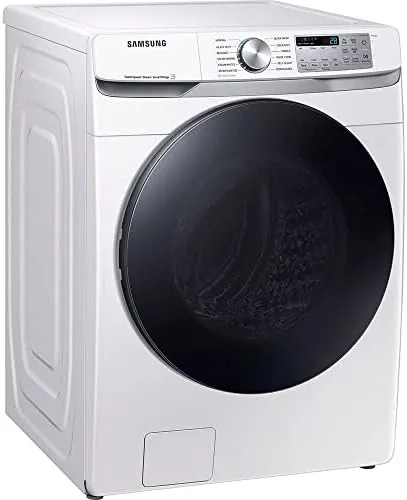 Basket of fresh laundry coming out of the washer