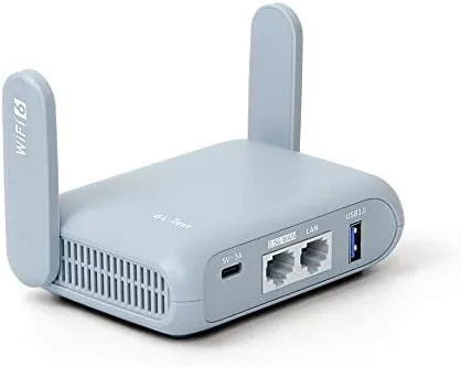 Overview of the GL.iNet GL-MT3000 Beryl AX Wi-Fi 6 Travel Router, 2.5G WAN
